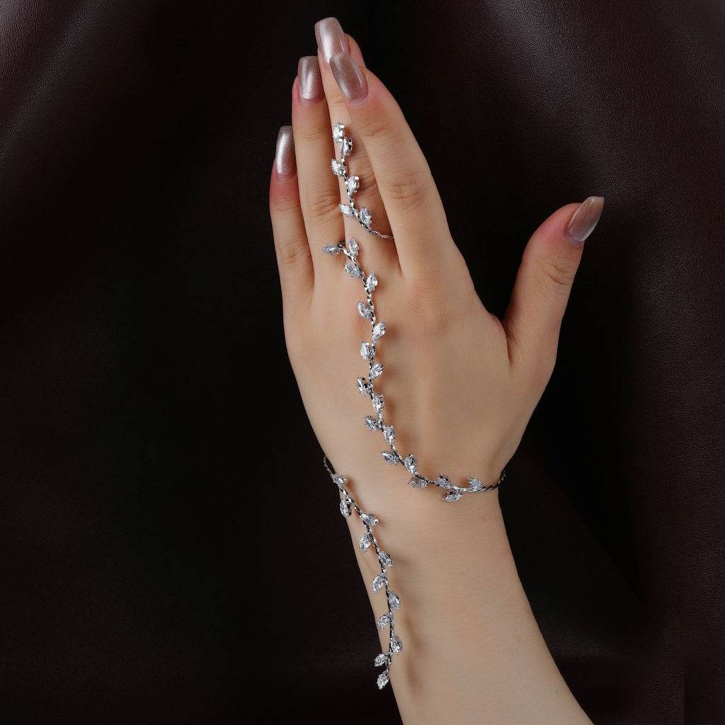 Petal Radiance Hand Jewelery