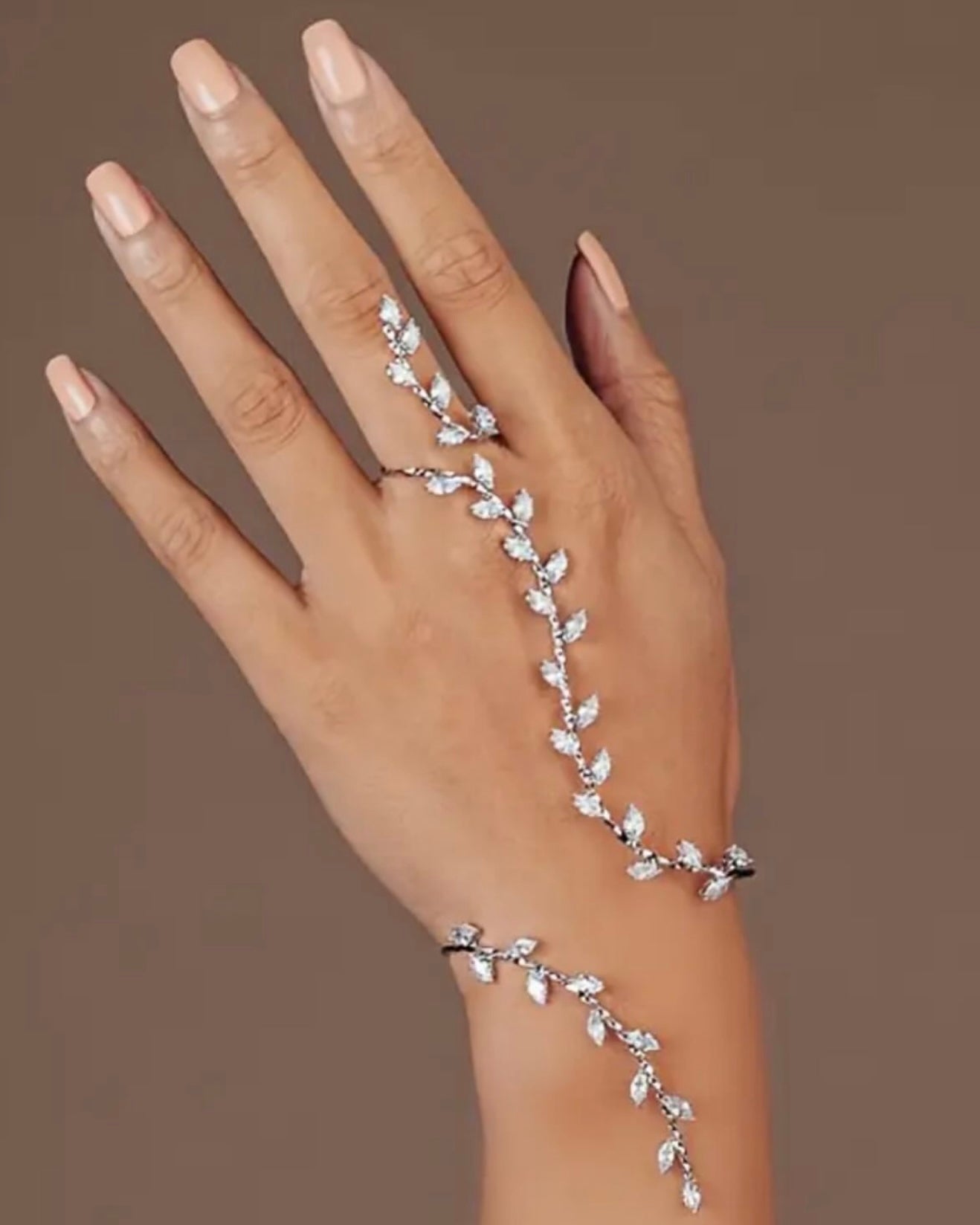 Petal Radiance Hand Jewelery