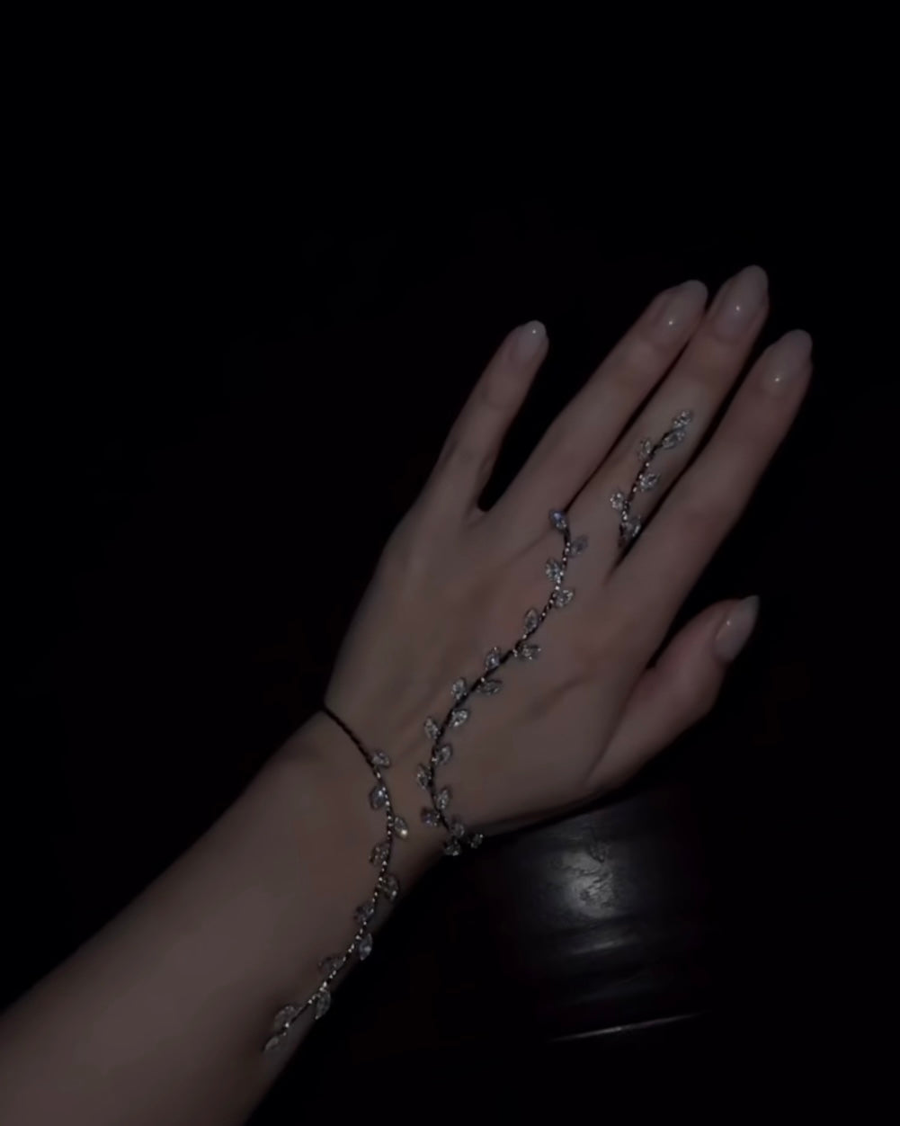 Petal Radiance Hand Jewelery