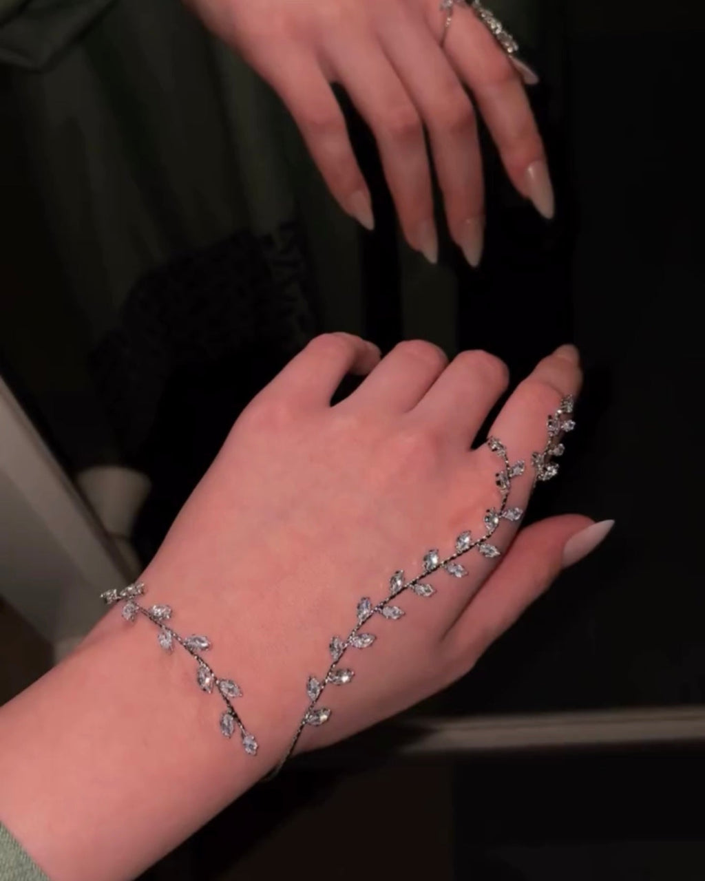 Petal Radiance Hand Jewelery