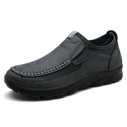 Men's Casual Breathable Leather Loafers