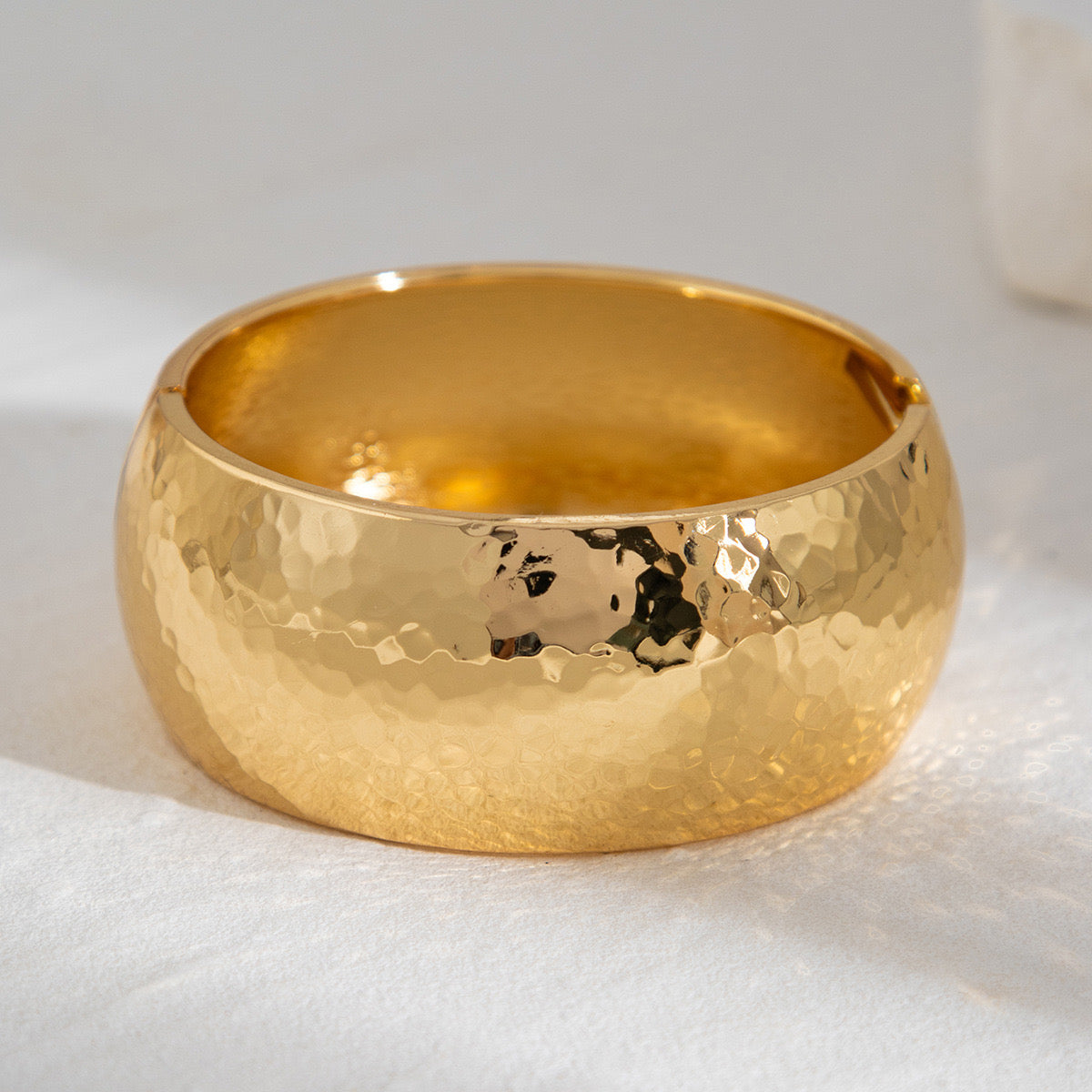Chunk of Gold Cuff Bracelet