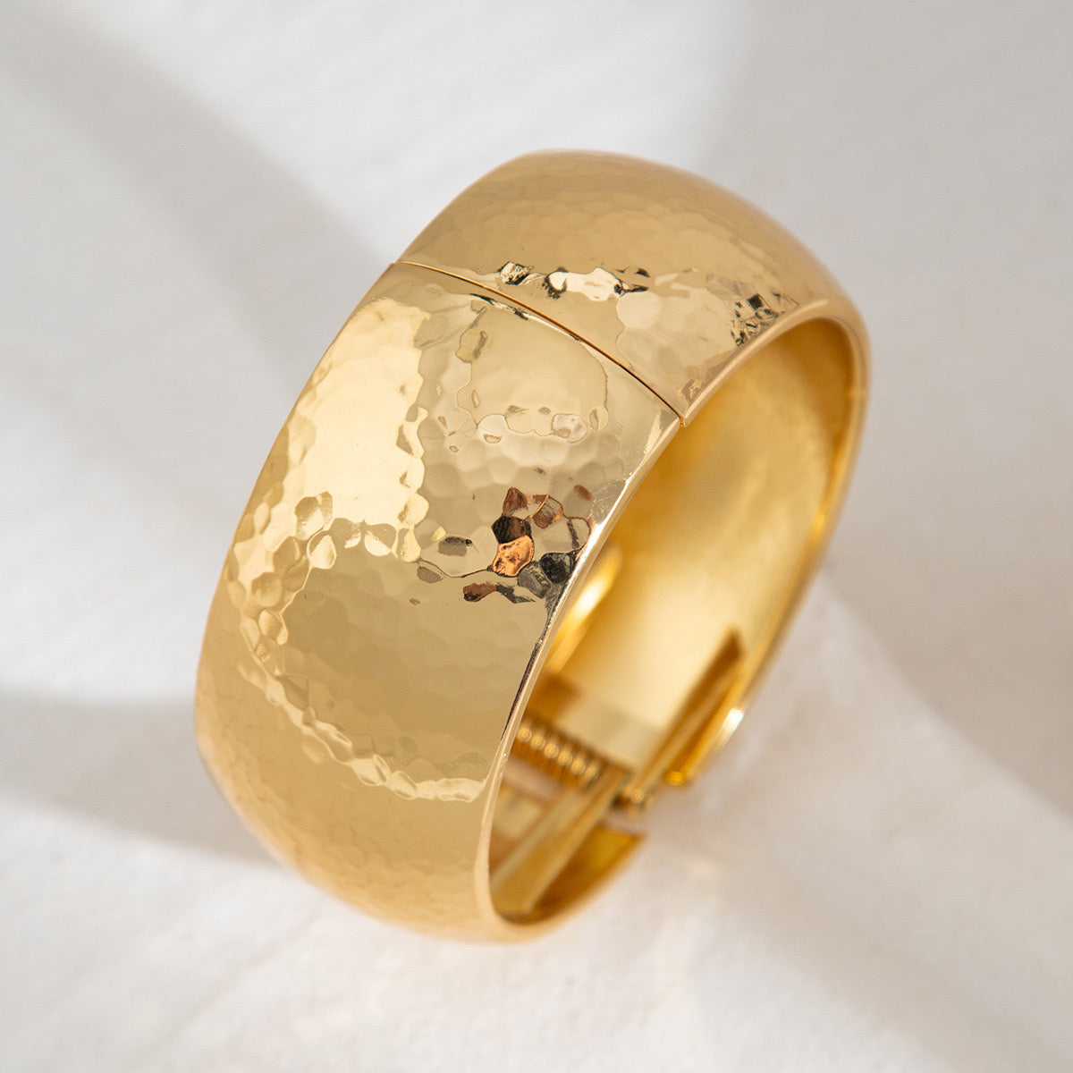 Chunk of Gold Cuff Bracelet