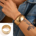 Chunk of Gold Cuff Bracelet