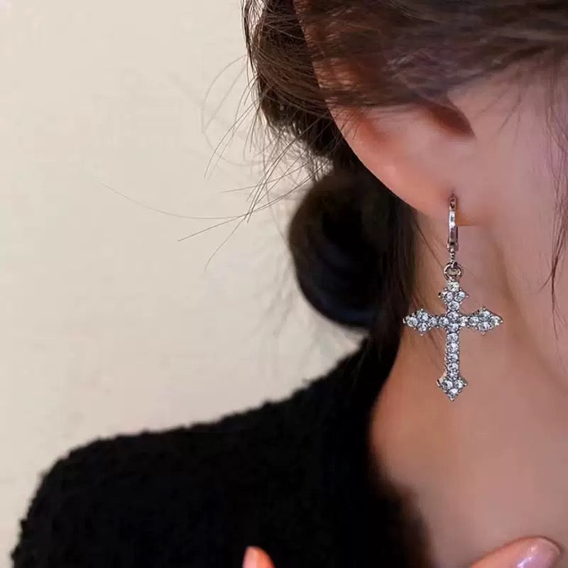 Holy Glow! Cross Earrings