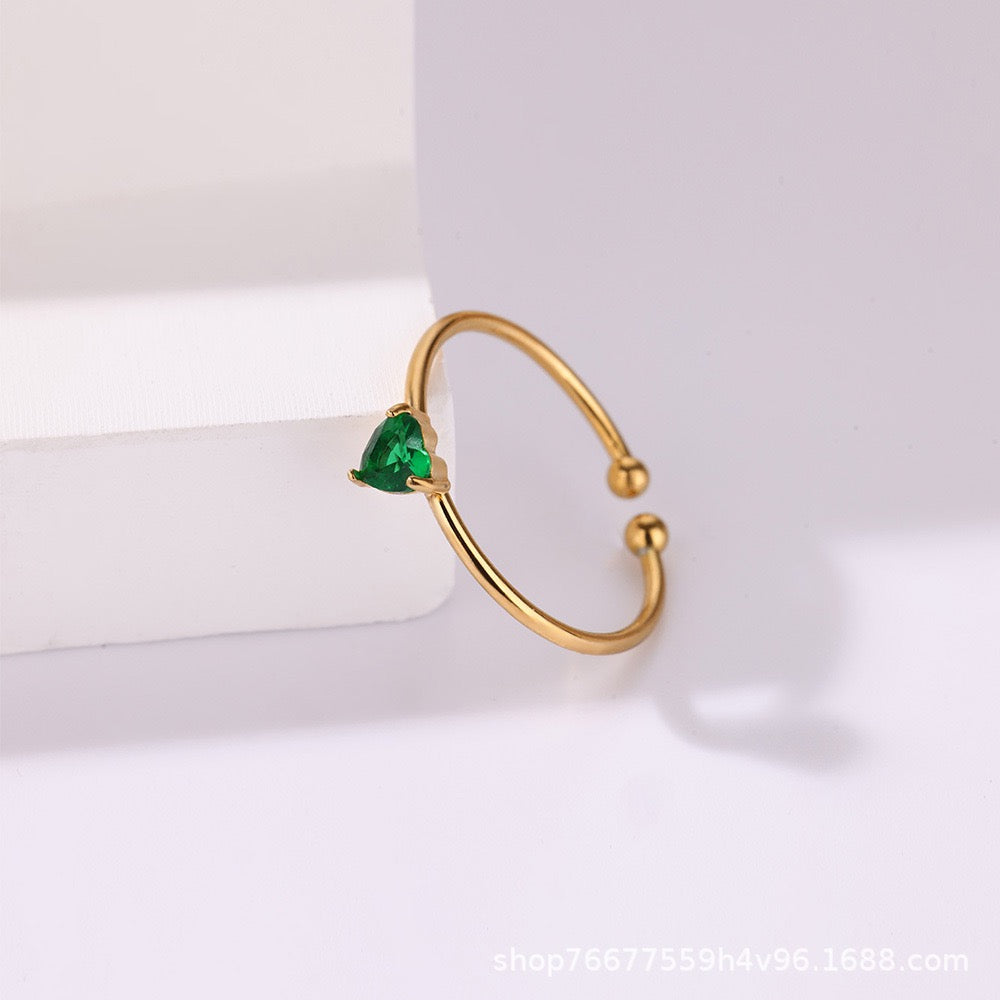 Green kinda love! Ring