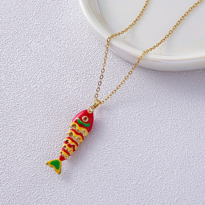 Ocean Baby! Fish Necklace