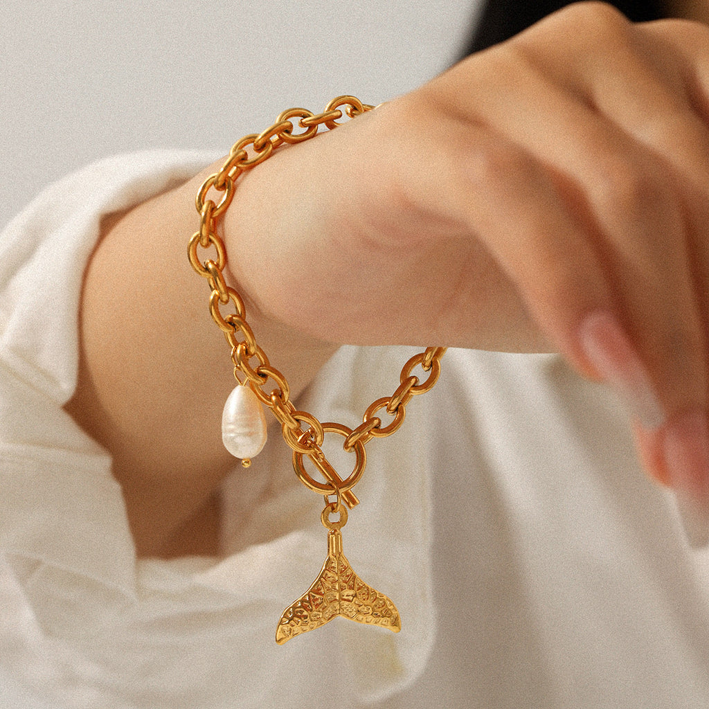 Shelly-belly Mermaid Bracelet