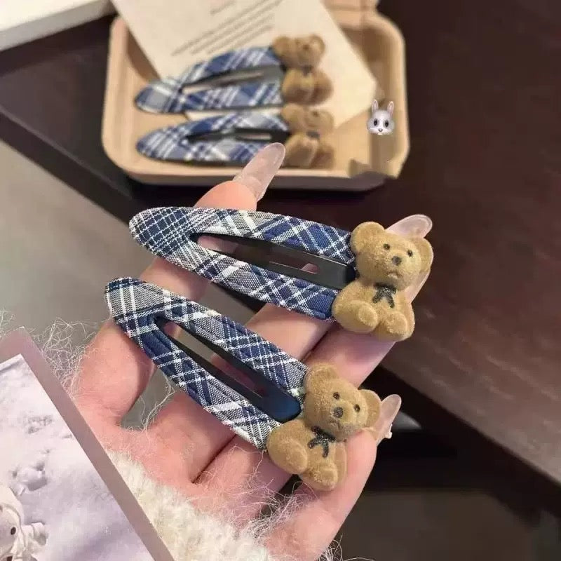 Baby Boo Teddy Hair Clip