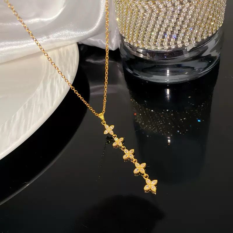 Versailles Floral Y-necklace