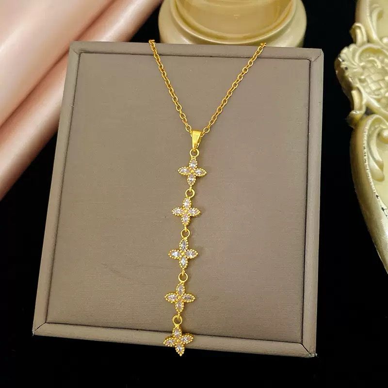 Versailles Floral Y-necklace