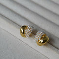 Hoop of Pearls! Earrings