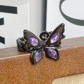 Amethyst Monarch Ring
