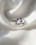 Floral Antlers Reindeer Ring