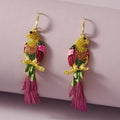 Parakeet Tota Embellishment Earrings