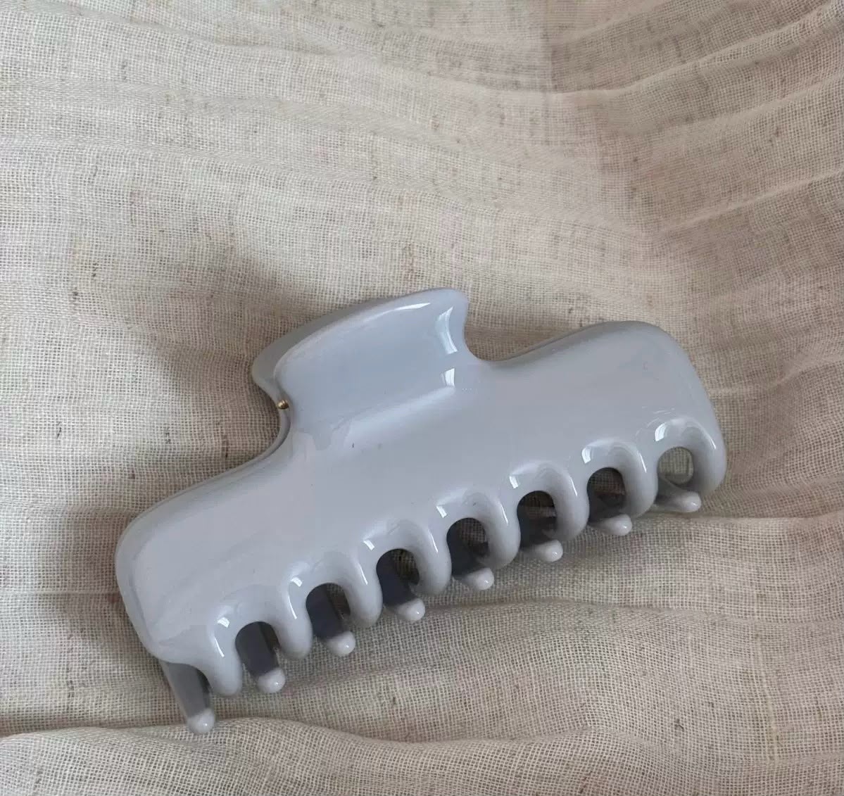 Vanilla Girl Cute Solid Claw Clip