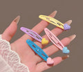 Candy-Coded Heart Hair Clip (1 piece )