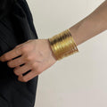 Coil Statement Cuff Bracelet