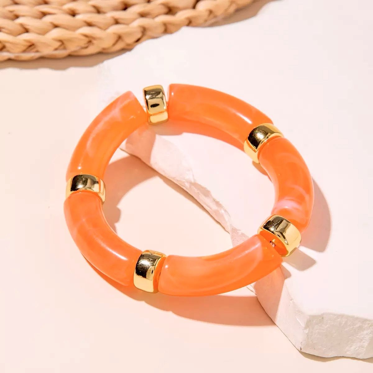 Hot Tangerine Bracelet