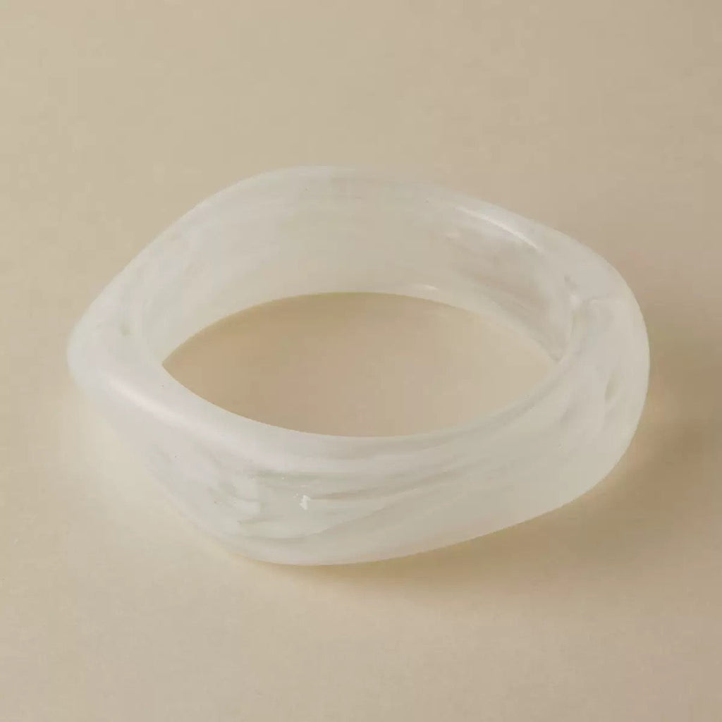 Lucid Clear Acrylic Bangle